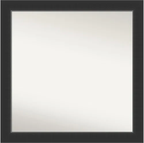 Miniatura 34 de Amanti Art Espejo personalizado, espejo de baño negro Astor, espejo de pared o espejo de tocador de baño sobre el fregadero (25 x 25 pulgadas)