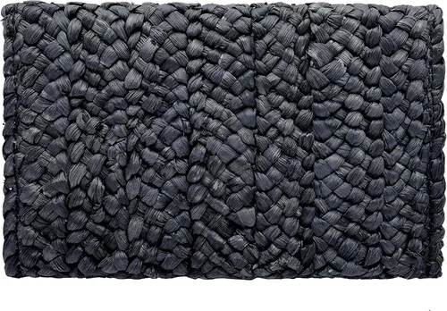 Miniatura 2 de Bolsos de mano de paja para mujer, bolsos tejidos de paja de maíz, bolsos de playa