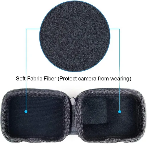 Miniatura 6 de SOONSUN Mini estuche rígido de transporte para GoPro Hero 13/12/11/10/9 Negro, estuche de viaje protector compacto de EVA