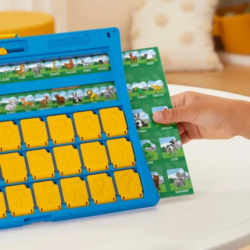 Miniatura 4 de Hasbro Gaming Adivina Quién? Juego de Amigos Animales 2 Hojas de Animales Doble Cara Juegos de Mesa para 2 Jugadores para Niños Regalos