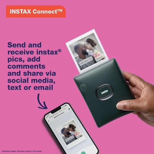 Miniatura 5 de Impresora para smartphone Fujifilm Instax Square Link - Blanco ceniza