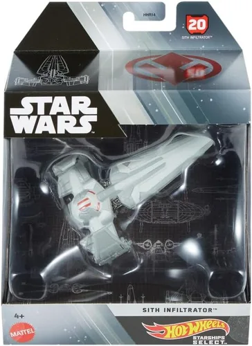 Miniatura 6 de Hot Wheels Star Wars Starships Select - Infiltrador Sith fundido a troquel prémium