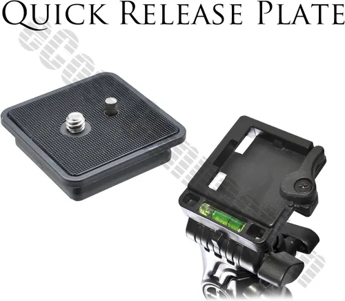 Miniatura 2 de Trípode de cámara profesional de 60 pulgadas Pro Series para Canon, Nikon, Sony, Samsung, Olympus, Panasonic y Pentax + paño de microfibra eCost