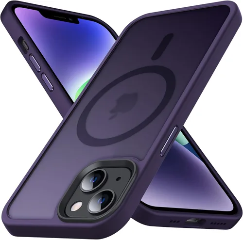 Miniatura 8 de Anqrp Funda magnética a prueba de golpes para iPhone 11, [compatible con MagSafe] [probada contra caídas de grado militar] Funda delgada de silicona