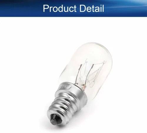 Miniatura 3 de Othmro 1 bombilla de microondas 110-130 V 10 W bombilla de microondas E12, 2700 K cálido horno bombilla reemplazo electrodoméstico, incandescente