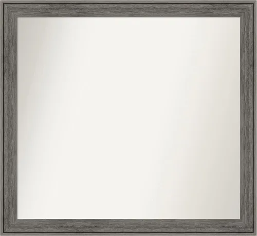 Miniatura 29 de Amanti Art Espejo personalizado, espejo de baño gris plomo a rayas, espejo de pared o espejo de tocador de baño sobre el fregadero