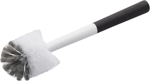 Miniatura 6 de KitchenAid Cepillo de palma con bandeja de platos para mantener las encimeras secas y limpias, cerdas de nailon duraderas para una limpieza Negro