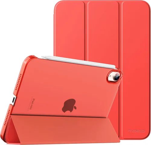 Miniatura 37 de MoKo Funda para iPad mini 7 (A17 Pro) Generación 2024, Funda para iPad mini 6 2021, Funda Protectora Delgada y Ligera de 8.3 Pulgadas con Carcasa