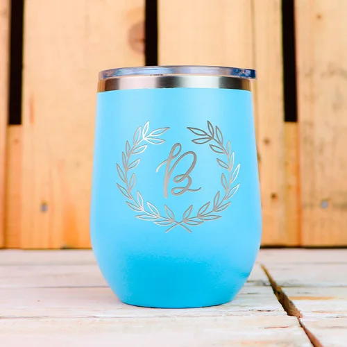 Miniatura 6 de Regalos para el Día de la Madre para mamá, vaso de vino personalizado con tapa, 12 onzas, negro, regalos personalizados para mujeres, vasos aislados