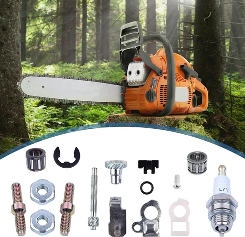 Miniatura 6 de Kit de tuerca de barra tensora de cadena para motosierra Stihl 066 MS660 MS 660 Reemplazar 1138 664 2400, 1127 007 1003