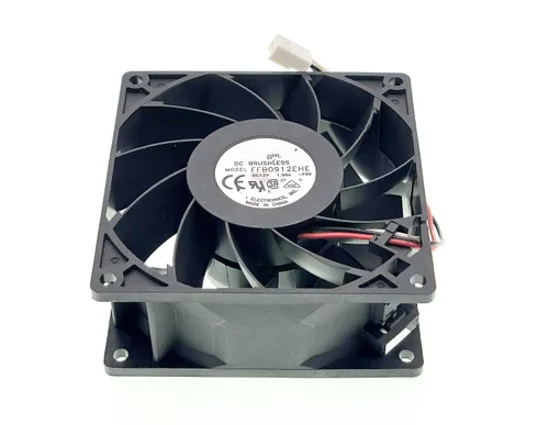 Miniatura 5 de Nuevo ventilador de refrigeración para FFB0912EHE DC12V 1.50A 16.2W 5700RPM 102CFM 92X92X38mm 3-Pin 3-Wire Ventilador sin escobillas.
