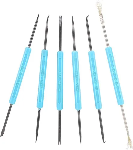 Kit de accesorios de soldadura para soldadura y fundente, herramienta auxiliar de soldadura de fundente, kit de herramientas de asistencia de