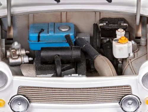 Miniatura 6 de Revell 07713 Trabant 601S "Builder's Choice 1:24 Escala sin construir/sin pintar Kit de modelo de plástico