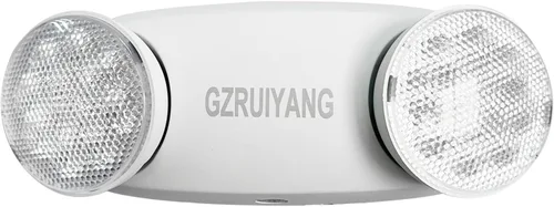 GZRUIYANG Luces de emergencia con batería de respaldo, 1 paquete de luz de emergencia, luces LED de emergencia comerciales, certificación UL, CA