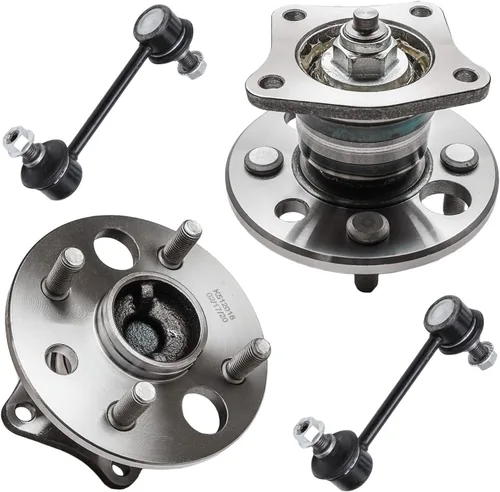 Miniatura 268 de Detroit Axle - Kit de nudillos de dirección delantera izquierda para Ford Edge Lincoln MKX 07-10, cojinete de rueda del lado del conductor, nudillo