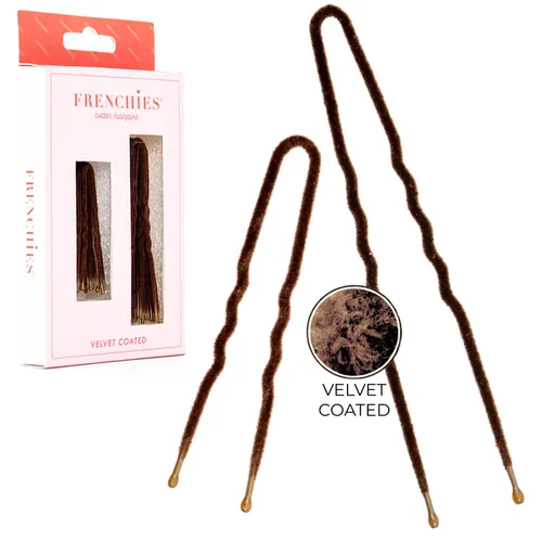 Miniatura 11 de Frenchies Horquilla de pelo French Twist, horquillas de pelo francés ultra suaves para mujeres, bodas, extensiones o peluca, 20 unidades, color negro