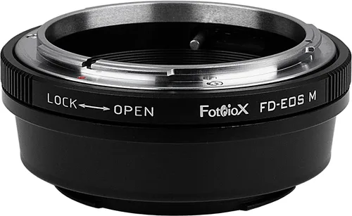 Miniatura 13 de Fotodiox Adaptador de montaje de lente profesional, lente Contarex (montaje CRX) a Canon EOS M (EF-m) adaptador de cámara sin espejo con dial