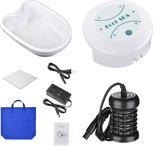 Miniatura 8 de AW Kit de matriz de limpieza iónica para baño de pies, paquete de 6 matrices redondas para desintoxicación iónica, baño de pies, spa, limpieza