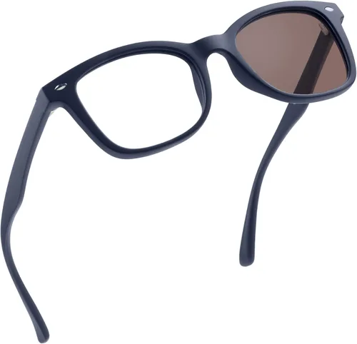 Miniatura 21 de YEIN Lentes de bloqueo de luz azul, lentes de sol grises fotocromáticos, antifatiga ocular, lentes de lectura, lentes para mujeres/hombres, 01-1401