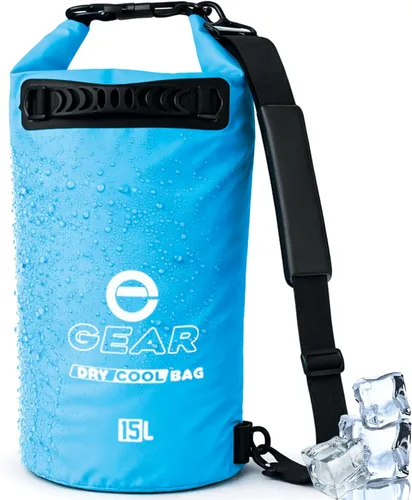 Enthusiast Gear Mochila térmica flotante con aislamiento superior enrollable, a prueba de fugas, plegable, impermeable, con correa acolchada para el