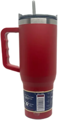 Miniatura 3 de Buc-ee's Vaso aislado con adhesivo del orgullo de Estados Unidos