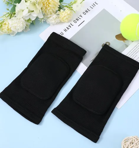 Miniatura 7 de 2 coderas de voleibol, transpirables, anticolisión, protectores de coderas de esponja para hombres y mujeres, almohadilla ajustable para el brazo