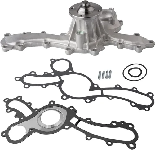 AUQDD AW6037 Kit de bomba de agua profesional con junta apta para (motor 4.0L V6 solamente) 2005-2011 (hasta 10/2010) Toyota Tundra /2003-2009