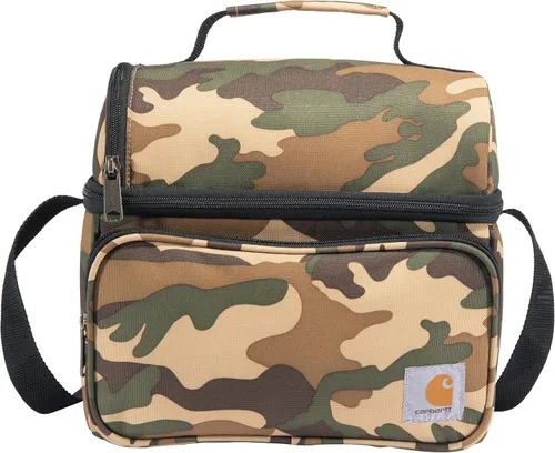 Miniatura 12 de Carhartt - Enfriador de camping, lonchera para sitio de trabajo, bolsa de almuerzo de carcasa blanda para sitios de construcción, trabajo y uso Negro