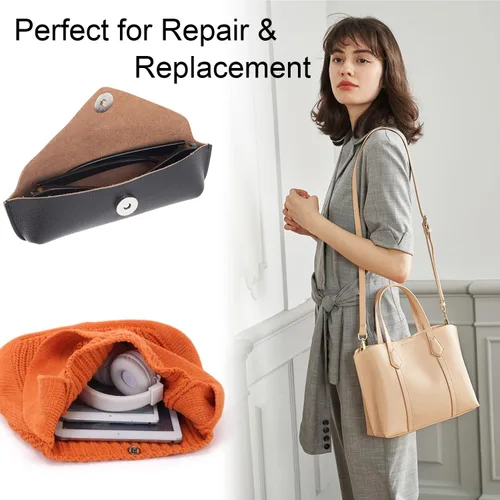 Miniatura 6 de CooBigo 24 juegos de broches magnéticos para cierres de bolso de 14 mm, kit de repuesto de broches magnéticos para bolsos y bolsos de mano, ropa