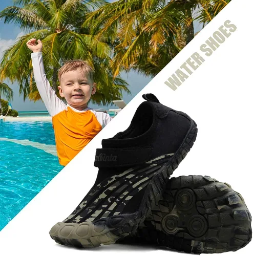 Miniatura 7 de BomKinta Zapatos de agua para niños descalzos Chicos Niñas de secado rápido Zapatillas deportivas ligeras Zapatillas deportivas
