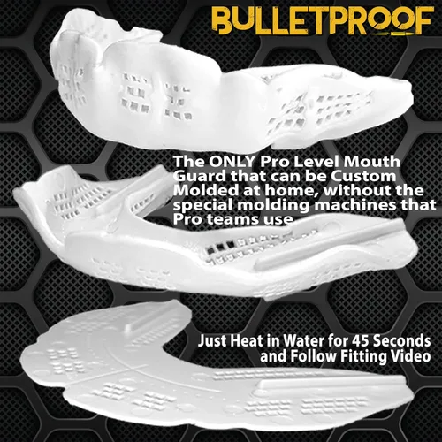 Miniatura 3 de ¡El protector bucal Bulletproof MMA para boxeo es 3 veces más fuerte! Protector bucal para lucha, protector bucal para artes marciales, karate, muay