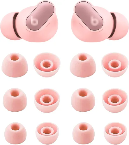 Miniatura 10 de ALXCD Almohadillas de espuma compatibles con Beats Studio Buds, S, M, L, 3 tamaños, 6 pares de auriculares de espuma viscoelástica suave, Negro