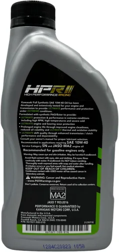 Miniatura 7 de Cyclemax Kit completo de cambio de aceite sintético compatible con Kawasaki Ninja 300 2013-2017