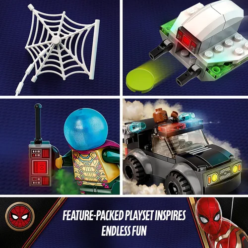Miniatura 6 de LEGO Marvel Spider-Man vs. Mysterio's Drone Attack 76184 Kit de construcción (73 piezas)