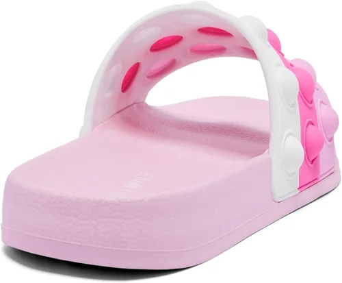 Miniatura 6 de Engtoy Sandalias para niños y niñas, unisex, ligeras, antideslizantes, puntera abierta, cómodas, para ducha, playa, divertidas sandalias