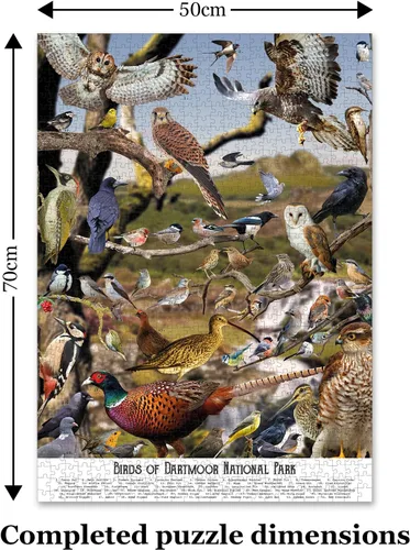 Miniatura 3 de Rompecabezas de pájaros para adultos, 1000 piezas, para observación de aves, naturaleza y vida silvestre