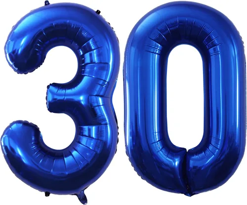 Miniatura 128 de Goer, conjunto de globos de papel aluminio para decoraciones de cumpleaños, globos de las letras de feliz cumpleaños y de números Oro
