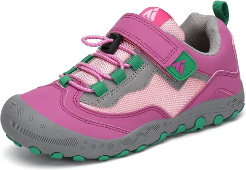 Miniatura 57 de Mishansha Botas de Senderismo para Niños Pequeños Niñas Niños Zapatos de Senderismo Resistentes al Agua Anti-Colisión Antideslizantes Atléticas