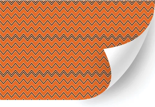 Miniatura 51 de HTV4U Vinilo de transferencia de calor con estampado de Halloween (zigzag de Halloween, 18.5 pulgadas x 3 yardas), papel de transferencia de prensa