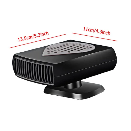 Miniatura 4 de MACHSWON Calentador portátil de coche para desempañador de ventana, ventilador de refrigeración caliente y térmica de cerámica de 12 V, encendedor