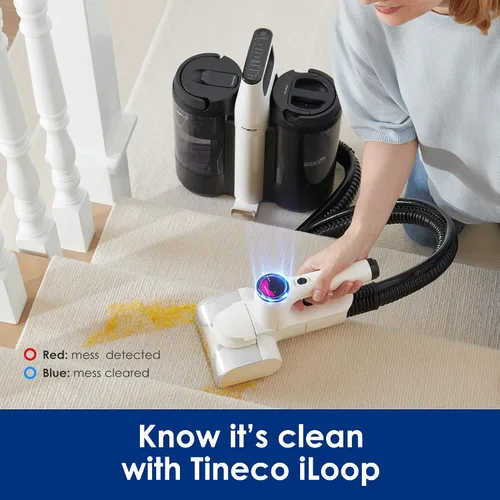 Miniatura 3 de Tineco CARPET ONE Spot Essentials - Limpiador inteligente inalámbrico para alfombras y tapicería, portátil, ligero, funcionamiento silencioso