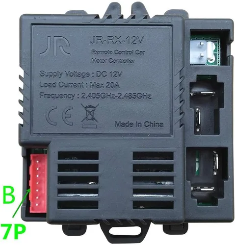 Miniatura 3 de JR1630RXS JR-RX-12V Niños Powered Ride on Car 2.4G Bluetooth Control remoto y receptor Kit Controlador Caja de Control Accesorios para Niños