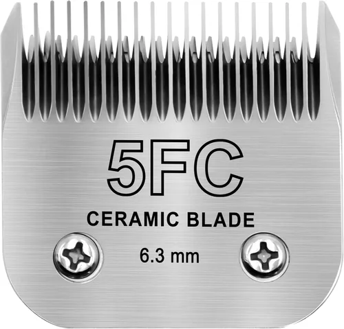 Miniatura 7 de Professional #4FC Ceramic Detachable Clipper Blade, 3/8" (9.5mm) Finish Cut Replacement Blade, Stay Cool & Sharp Technology, Compatible with Andis