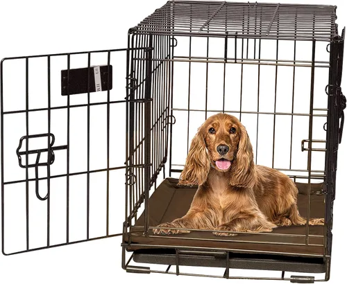 Miniatura 11 de K&H Pet Products Almohadilla Autocalentable para Jaula de Perro, Mediano Colchoneta Autocalentada para Cama de Perro y Gato, Portátil, Lavable a Gris