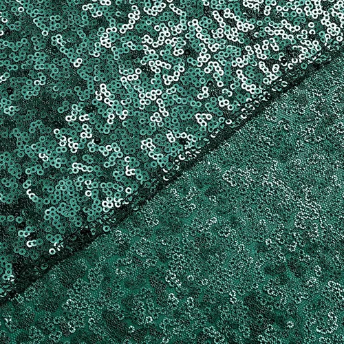 Miniatura 9 de Sugargirl - Cortina de fondo de lentejuelas verde oscuro de 4 paneles de 2 x 8 pies, cortinas de fondo de purpurina verde oscuro, brillantes