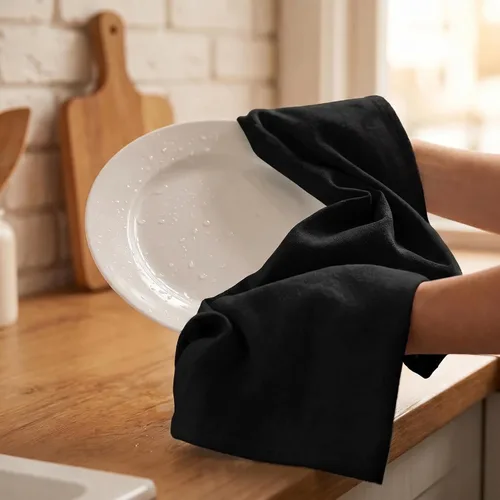 Miniatura 7 de Urban Villa Toallas de cocina 100% algodón para cocina (juego de 6) paños de cocina de 20 x 30 pulgadas, altamente absorbentes, juego de ropa de 010