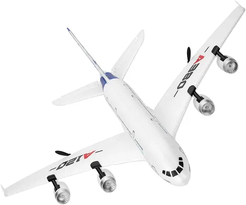 Miniatura 3 de GoolRC Avión RC, WLtoys XK A120 A380 Modelo de Avión Aircar, Avión de Control Remoto 3CH 2.4G, Aeronave RC EPP de Ala Fija RTF Juguete para Adultos