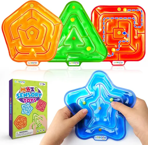 Miniatura 8 de Juguetes blanditos Sensoriales Juguetes Fidget para Niños: Juguetes Sensoriales para Autismo TDAH - Juguetes Sensoriales Relajantes Llenos de Goma