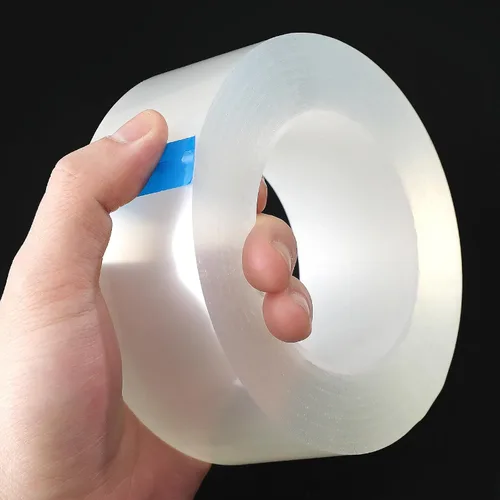 Miniatura 4 de Cinta de sellado transparente para clima, película de cinta de aislamiento transparente contra corrientes de aire para tope de corrientes de aire