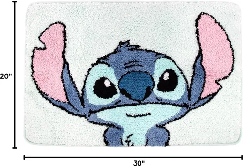 Miniatura 3 de Jay Franco Bluey - Alfombra de baño para niños, suave, antideslizante, lavable a máquina, color azul, 20 x 30 pulgadas